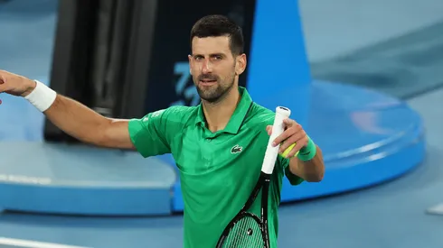 Novak Djokovic avanzó a la Cuarta Ronda del Australian Open 2026 tras vencer a Botic van de Zandschulp