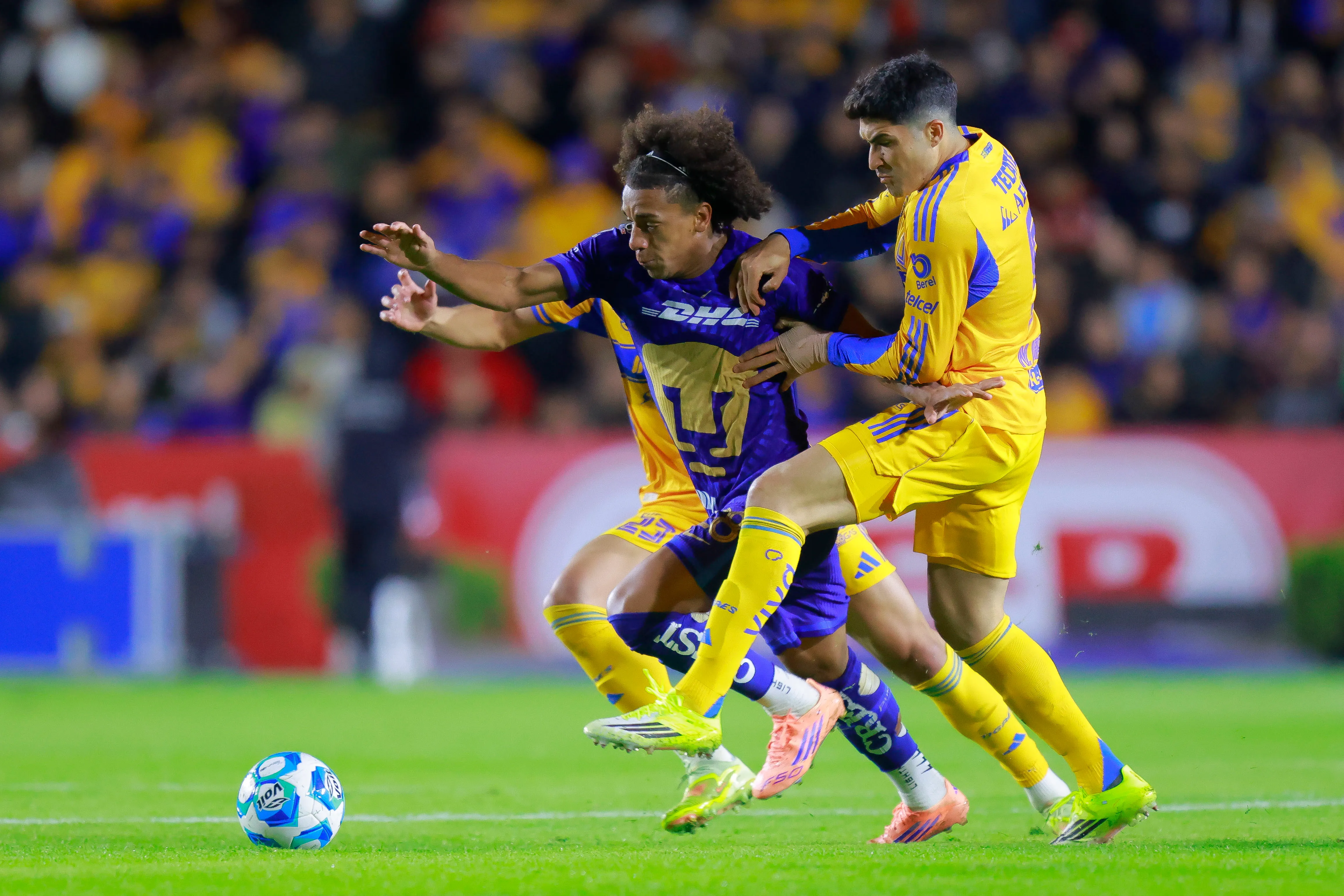 Nicolás Ibáñez fue titular en los tres partidos de Tigres en el Clausura 2026 (JAM Media)