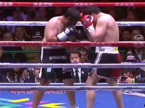 Julio César Chávez Jr. noqueó a Ángel Julián Sacco en su regreso al box