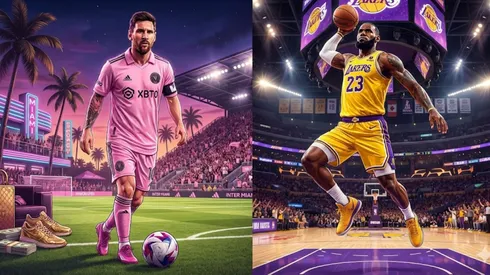 Messi vs. Lebron James: ganancias en 2026.
