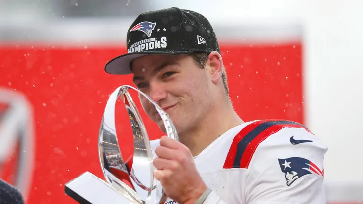 Drake Maye, el mariscal de campo de New England Patriots