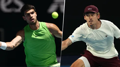 Carlos Alcaraz y Álex de Miñaur se enfrentan por los Cuartos de Final del Australian Open