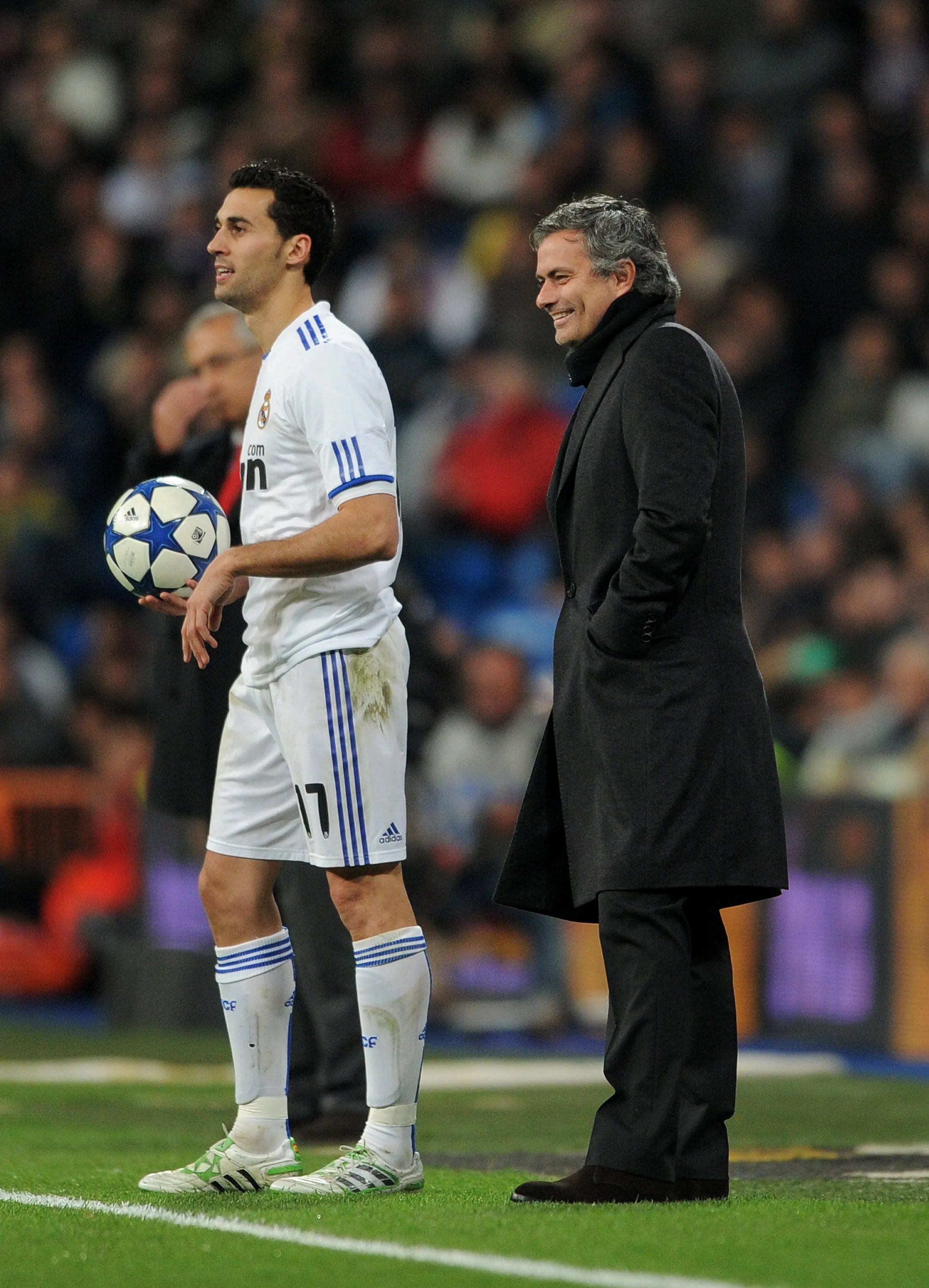 José Mourinho cuando entrenaba a Álvaro Arbeloa (Getty Images)