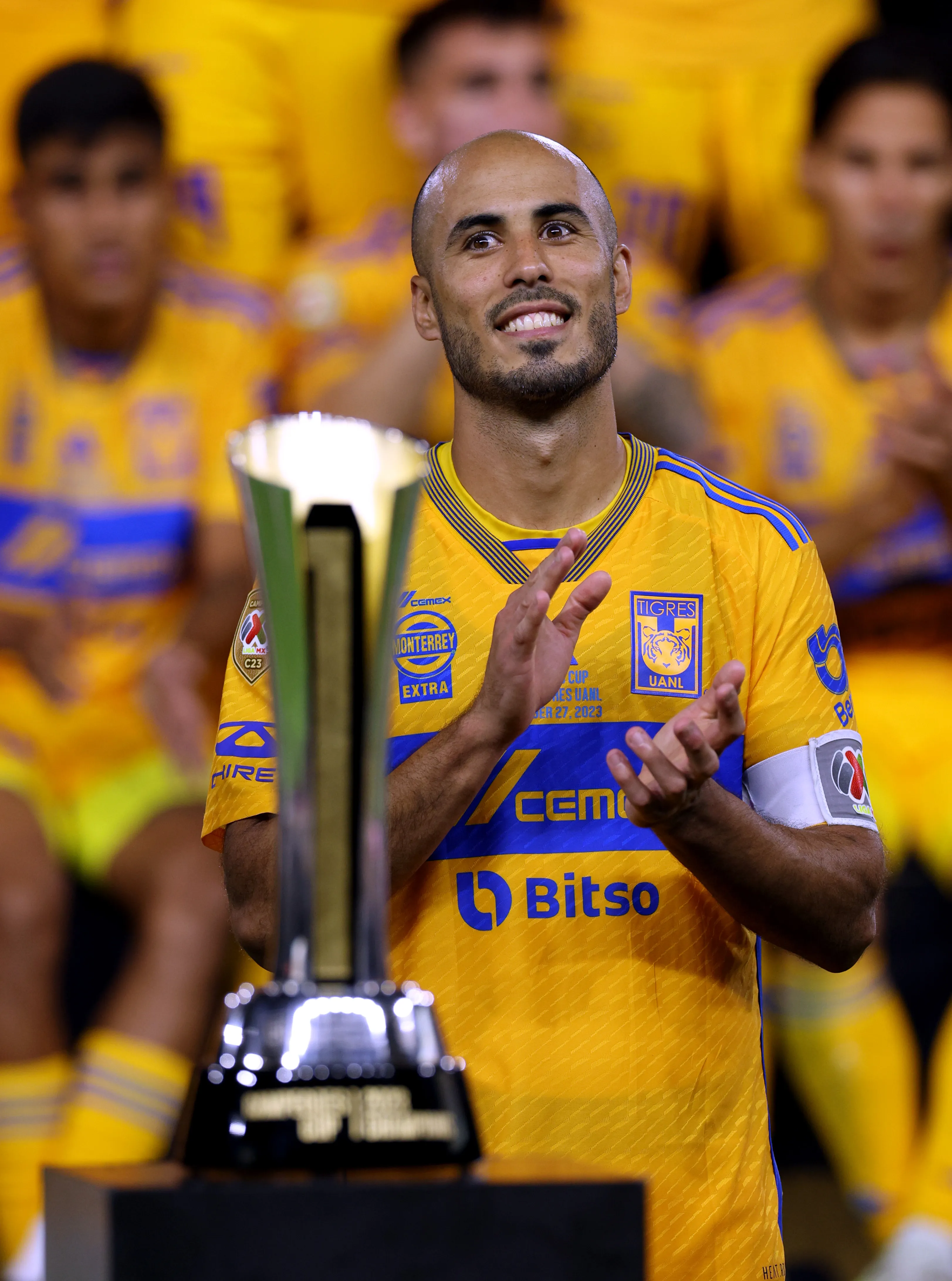 Guido Pizarro ganó 9 títulos con Tigres como jugador (Getty Images)
