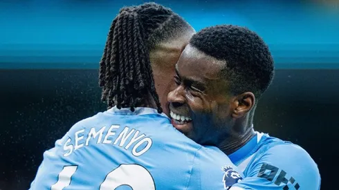 Semenyo y Guehi, afuera de un partido clave.