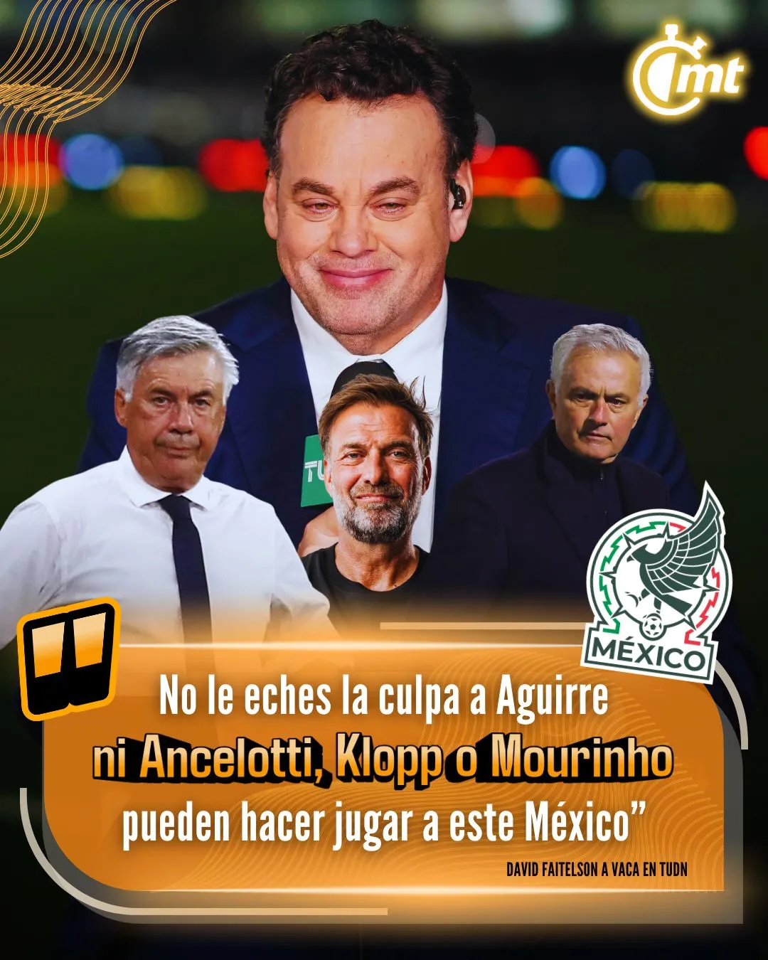 Faitelson criticó a México (@mediotiempo)