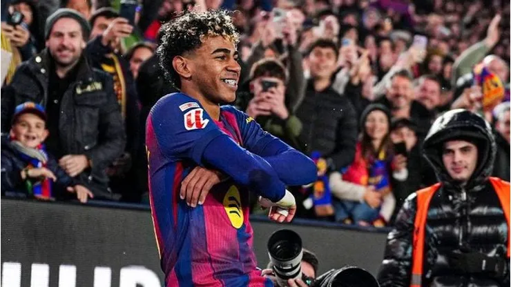 Lamine, clave para la clasificación del Barca.
