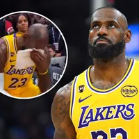 LeBron James se emociona hasta las lágrimas tras homenaje de Cavaliers