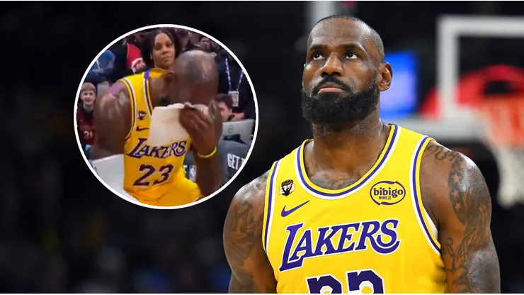 LeBron James no pudo contener las lágrimas en el Rocket Arena