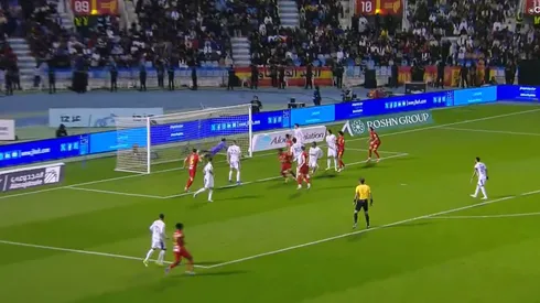 Julián Quiñones marcó el 2-1 a Al-Qadsiah ante Al-Hilal