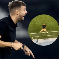 Reacción viral: así gritó Martín Anselmi los goles de su debut con Botafogo