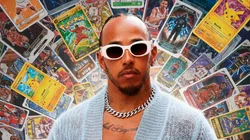 Lewis Hamilton se metió de lleno en el mundo del coleccionismo de cartas