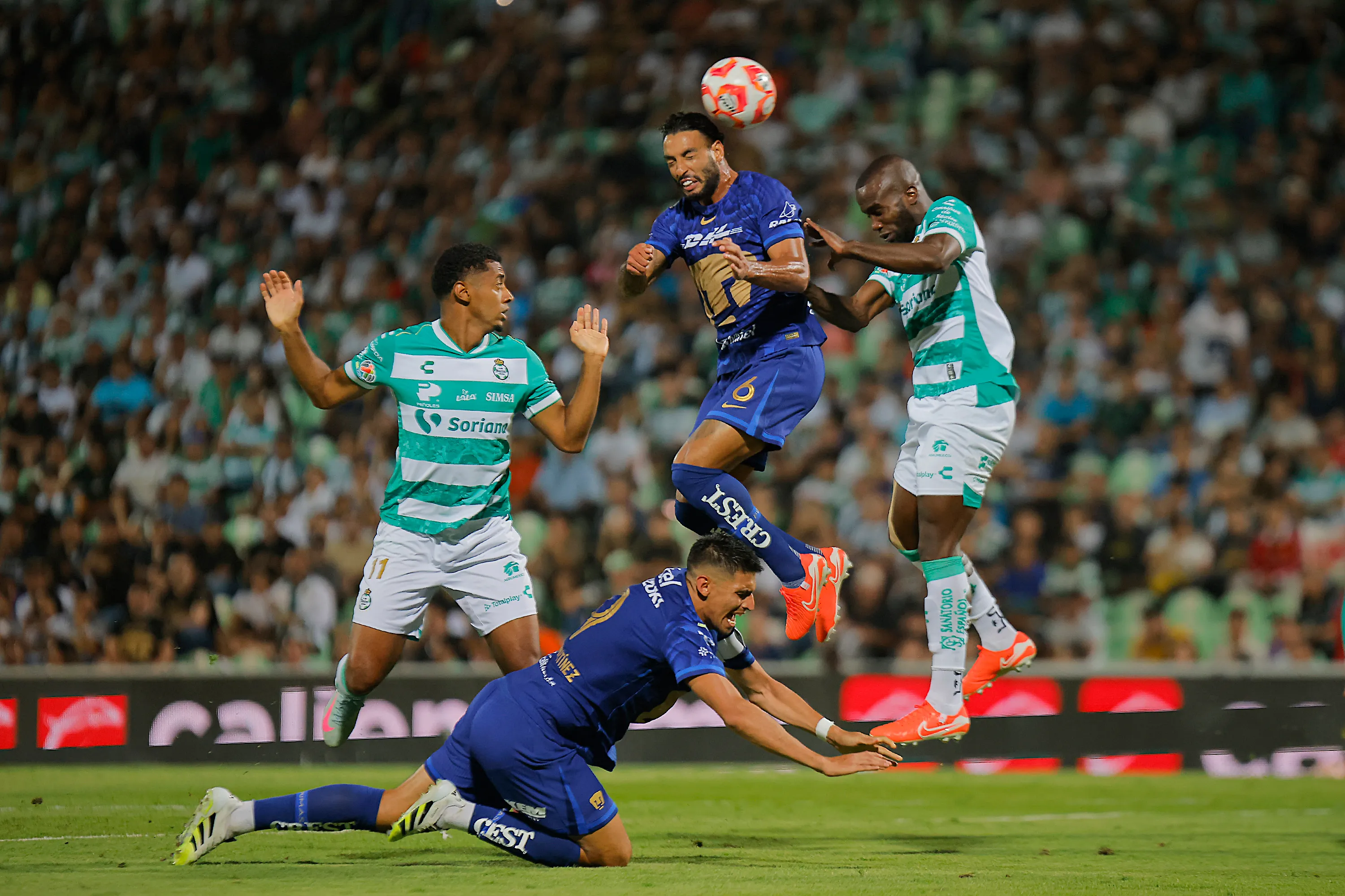 Pumas y Santos se reencuentran pero en CU [foto: Getty]
