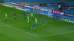 Palavecino abrió el marcador desde vestidores.