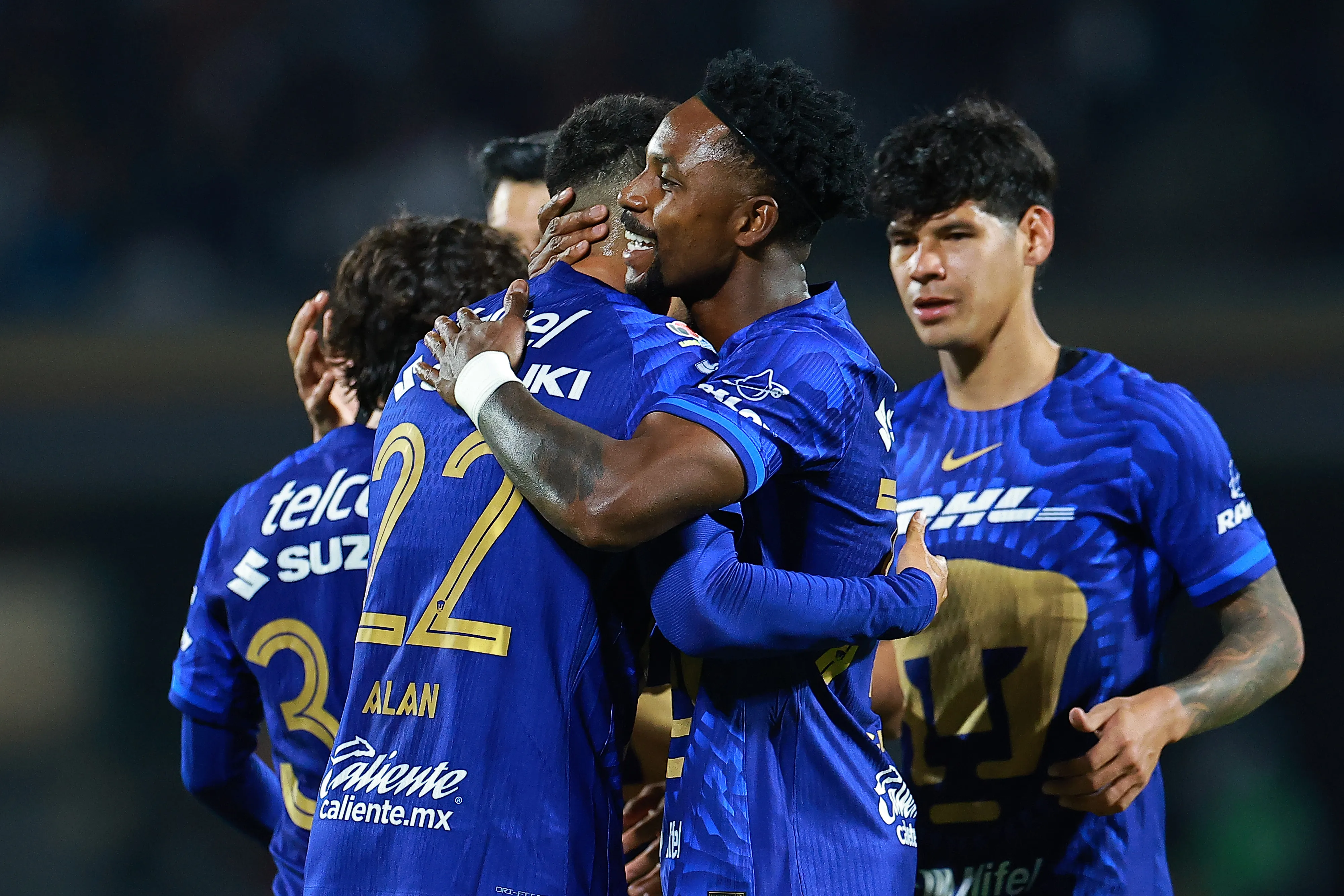 Pumas se despachó con una gran goleada en CU [Foto: Getty]