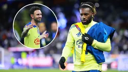Miguel Layún confronta a Allan Saint-Maximin por su salida