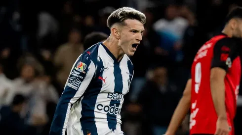Luca Orellano debutó con gol en el Monterrey.