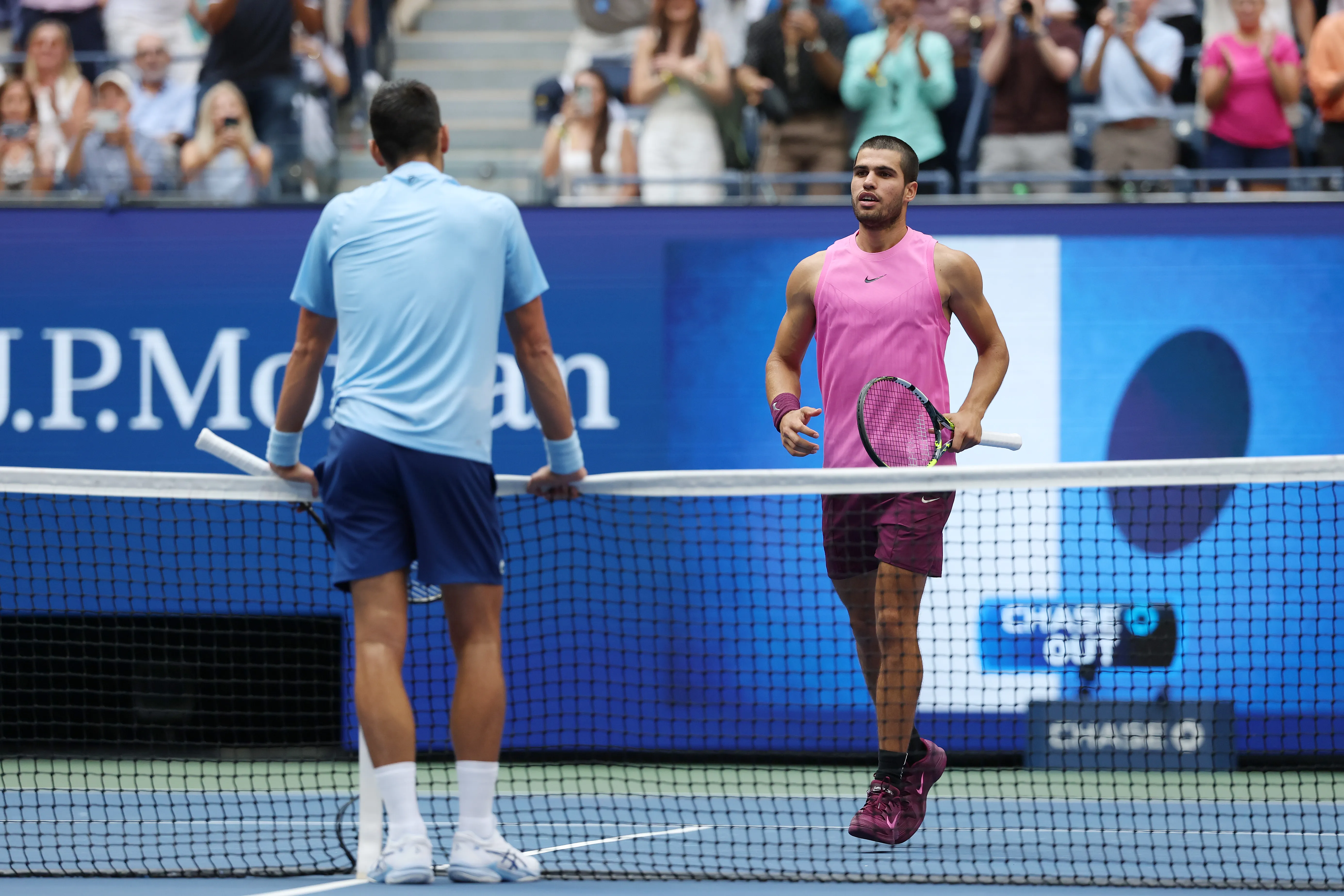 Djokovic y Alcaraz se reencuentran tras enfrentarse en el US Open 2025 [Foto: Getty]