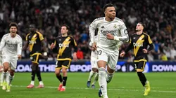 Mbappé le dio la victoria a Real Madrid desde el punto de penal