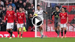 Raúl Jiménez le marcó a Manchester United en la Premier League