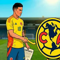 La inesperada propuesta de James Rodríguez a América tras las partidas de Fidalgo y Saint-Maximin