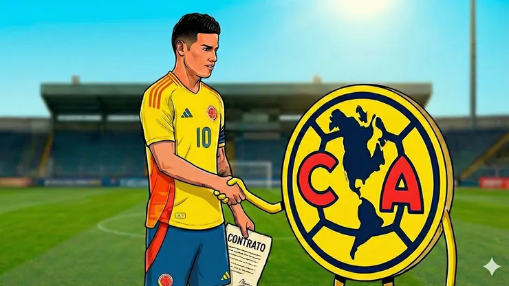 James Rodríguez busca club para llegar con rodaje al Mundial 2026 y podría recalar en América