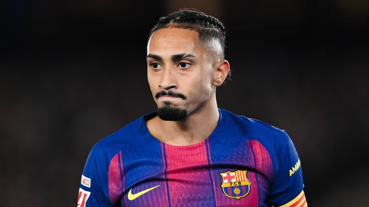Raphinha se lesionó con Barcelona