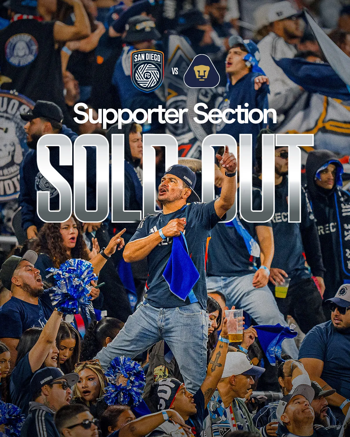 Se espera un Hamilton Stadium repleto para recibir a Pumas UNAM