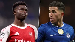 Arsenal vs. Chelsea por la EFL Cup.