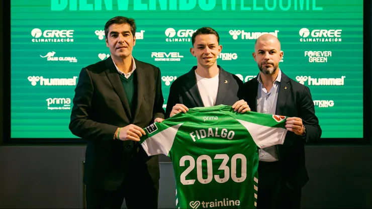 El debut de Álvaro Fidalgo con el Real Betis