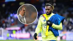 André Jardine estaba molesto con Saint-Maximin.