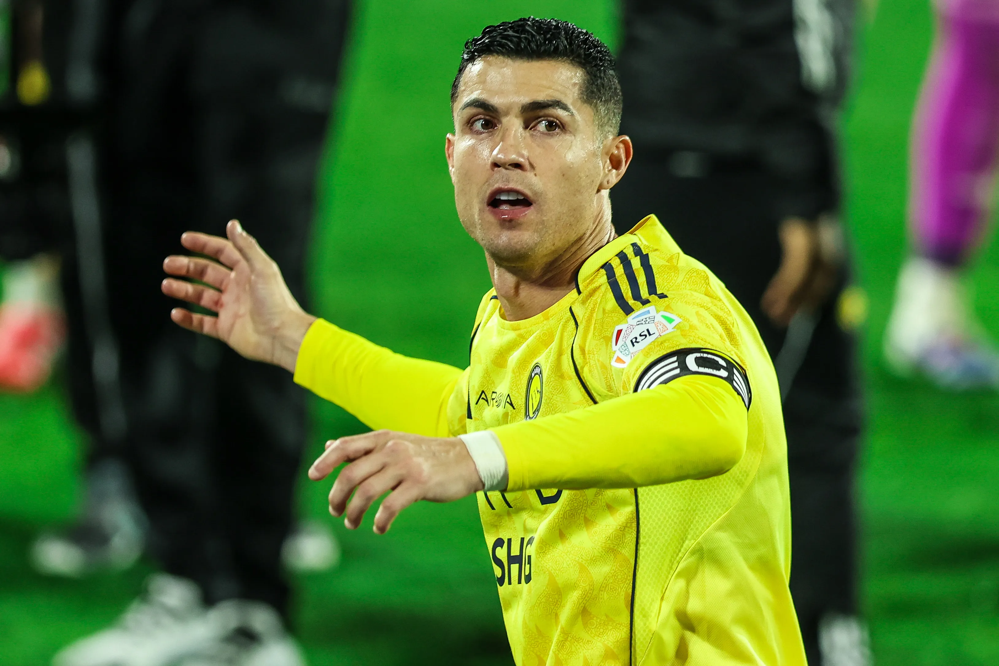 Cristiano Ronaldo en Al-Nassr (Getty Images)