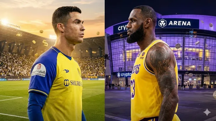 Cristiano Ronaldo vs. LeBron James: salarios 2026.