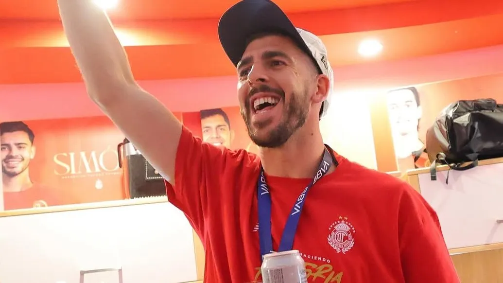 Paulinho, feliz y multicampeón en Toluca [Foto: TFC]