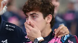 Franco Colapinto, piloto de Alpine, se toma el rostro