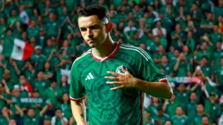 Álvaro Fidalgo con la playera de la Selección Mexicana
