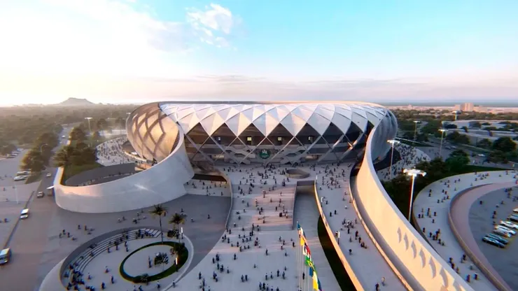Render del nuevo Estadio Nacional de El Salvador