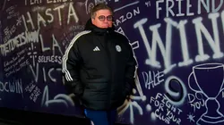 Miguel Herrera con la indumentaria de Costa Rica