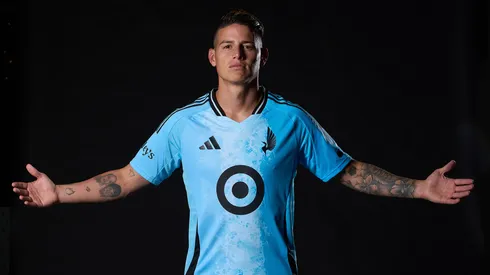 James Rodríguez fue presentado como nuevo jugador de Minnesota United