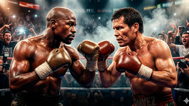 Floyd Mayweather vs. Julio César Chávez sería la pelea de todos los tiempos.