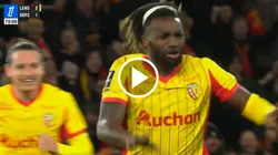 Allan Saint-Maximin marcó en la victoria de Lens