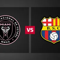 Las alineaciones de Inter Miami vs. Barcelona de Ecuador en un amistoso