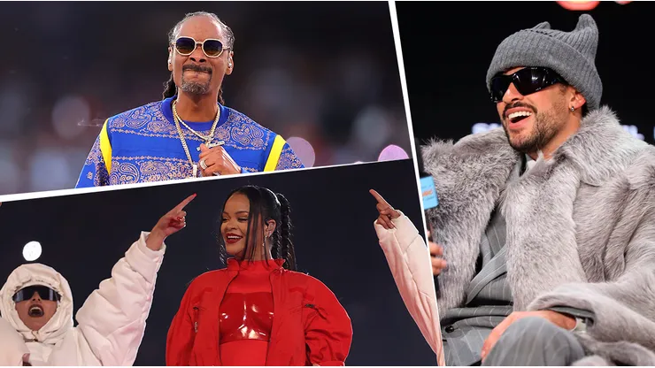 Bad Bunny y todos los artistas en el Halftime del Super Bowl