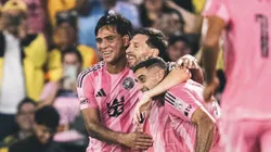 Gol de Germán Berterame con asistencia de Messi