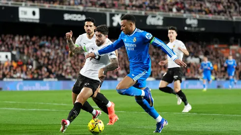 Real Madrid está empatando sin goles ante Valencia.
