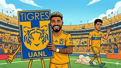La decisión de Tigres UANL con Nicolás Ibáñez tras el arribo de Rodrigo Aguirre