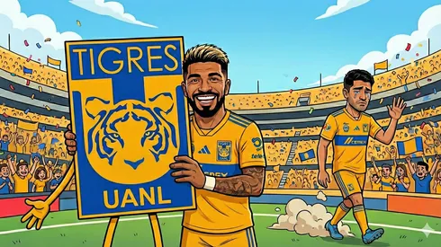 La decisión de Tigres UANL con Nicolás Ibáñez tras el arribo de Rodrigo Aguirre

