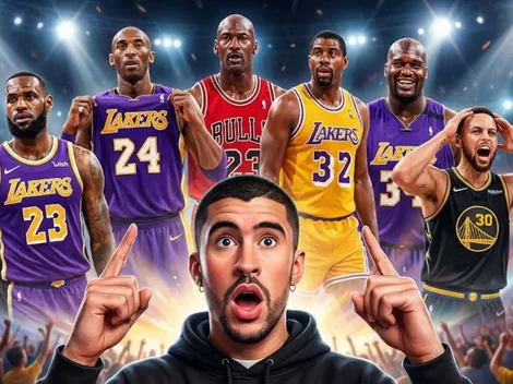 El mejor basquetbolista de la historia según Bad Bunny: “Es icónico”