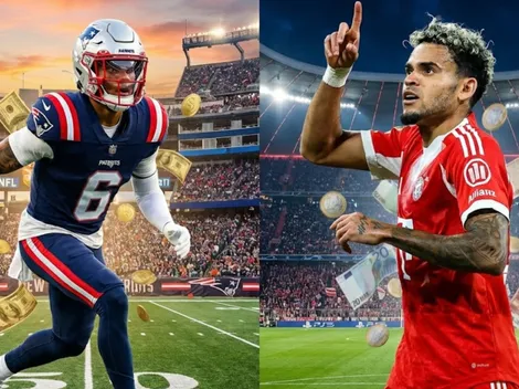 Mientras González ganaría 120 millones en la NFL, el salario que percibe Luis Díaz en Bayern