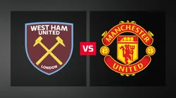 West Ham vs. Manchester United por la Premier League.